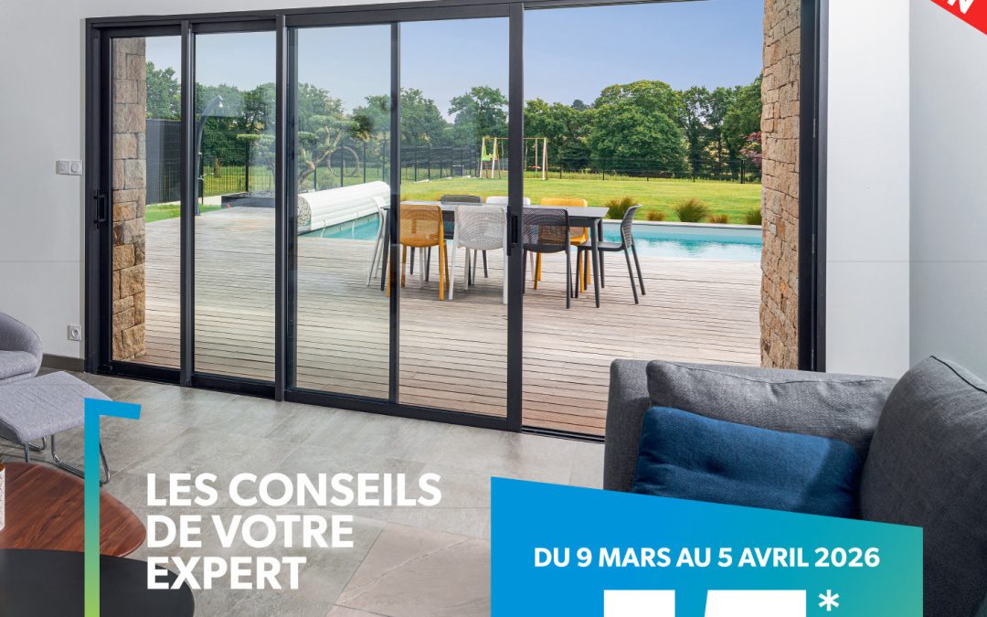 -15% sur vos fenêtres et portes KLINE